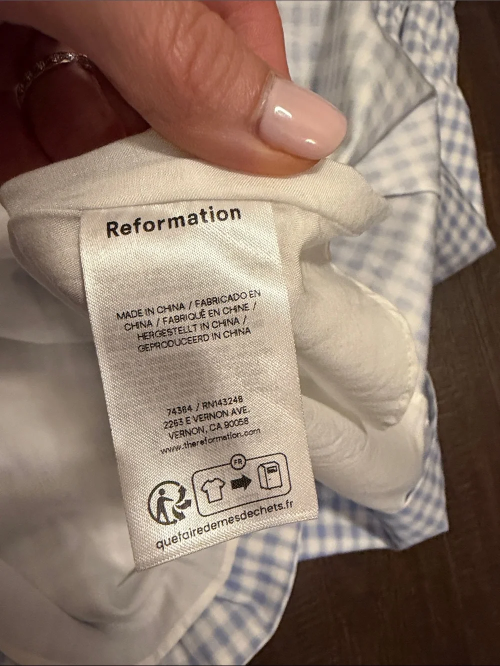 NWT REFORMATION Kerrie Dress - Picture 9 of 10